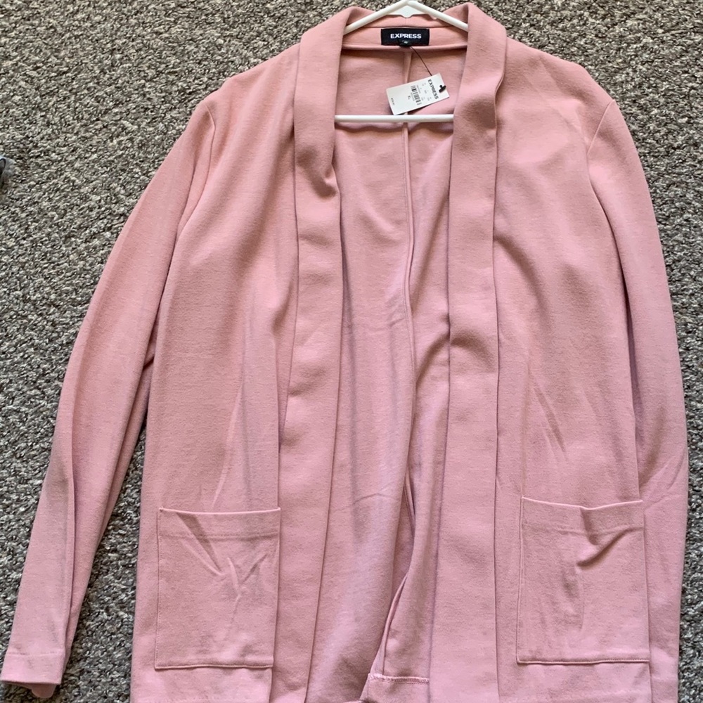 Express Soft Pink Blazer